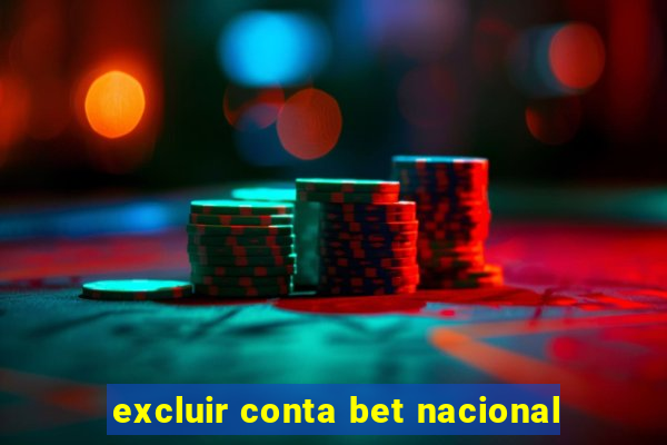 excluir conta bet nacional